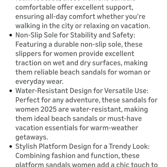 Project Cloud Size 11 Black Platform Flip Flops - Picture 8 of 17